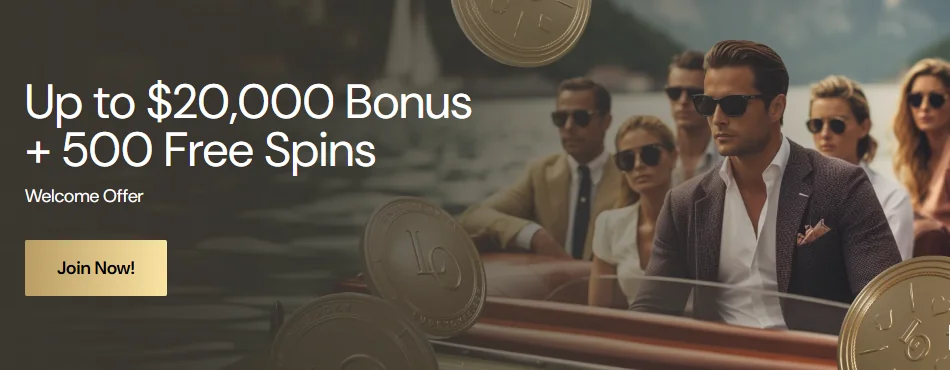 Luckyone Casino registration bonus